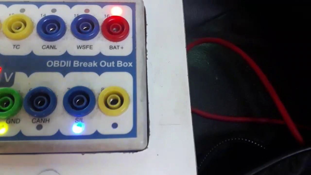 Como funciona uma caixa OBDII Break Out Box,veja aí