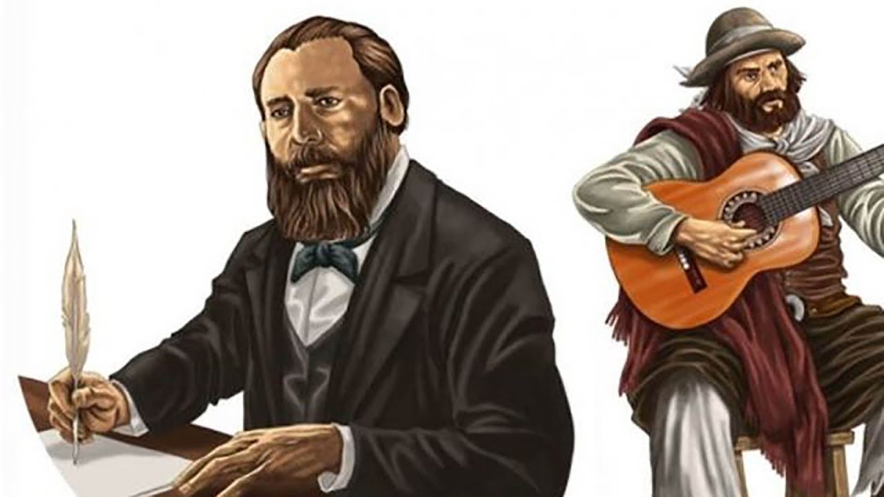 Martín Fierro - DIA DE LA TRADICIÓN  -estrofas - José Hernández - SALUD ARGENTINOS - Int. Lugones