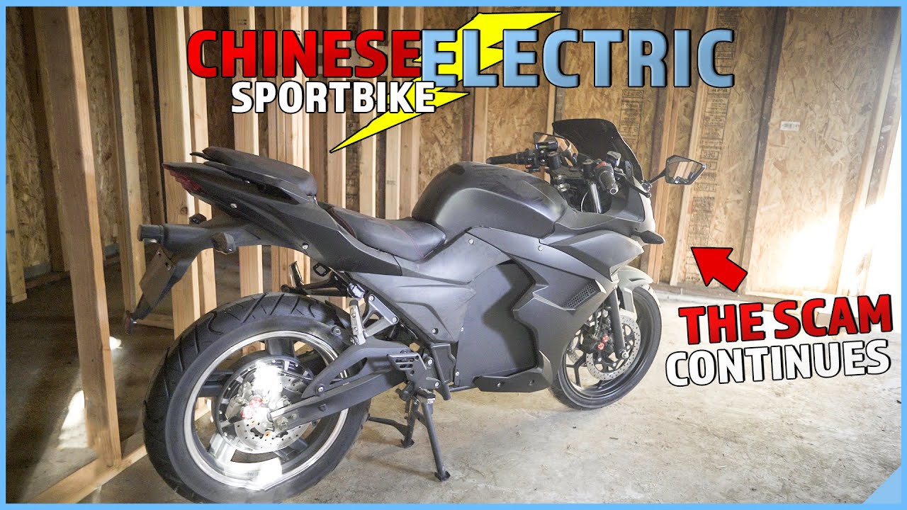 The CHINESE SELLER REPLIED After he Sent Me the WRONG ELECTRIC SPORTBIKE