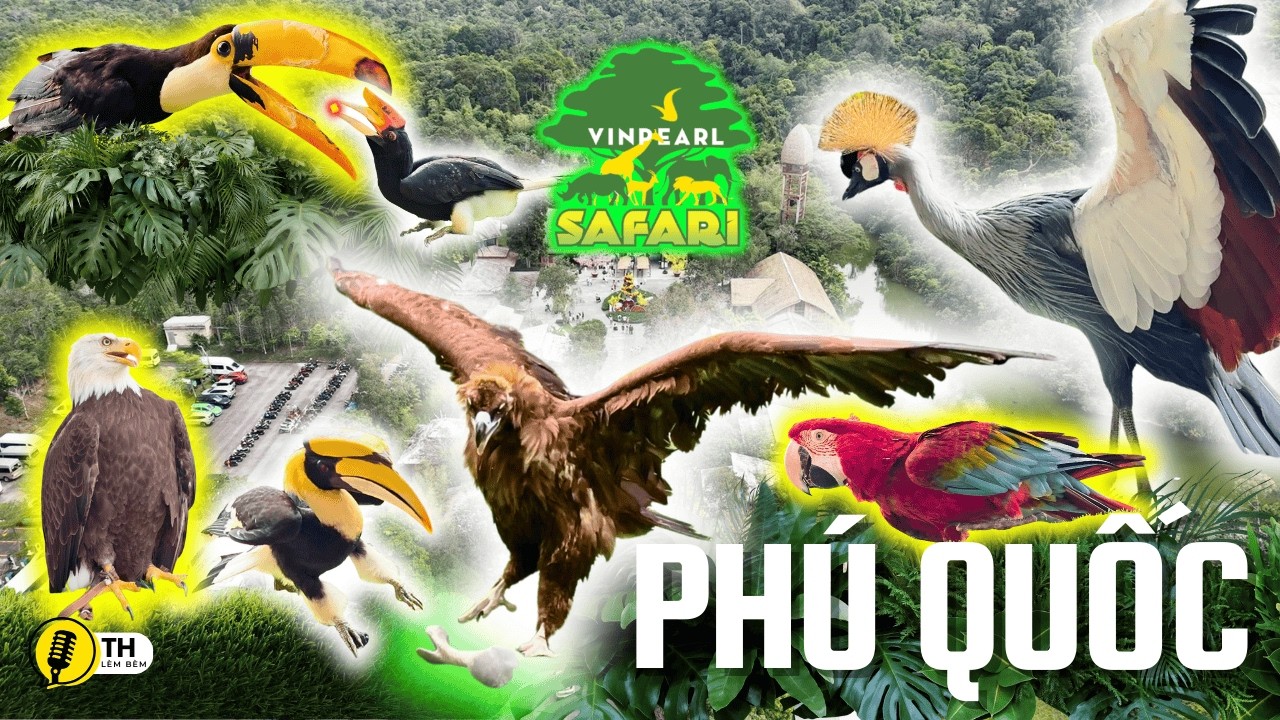 Full Show Biểu Diễn Động Vật Vinpearl Safari Phú Quốc 2026 |Vườn Thú Bán Hoang Dã Lớn Thứ 2 Thế Giới