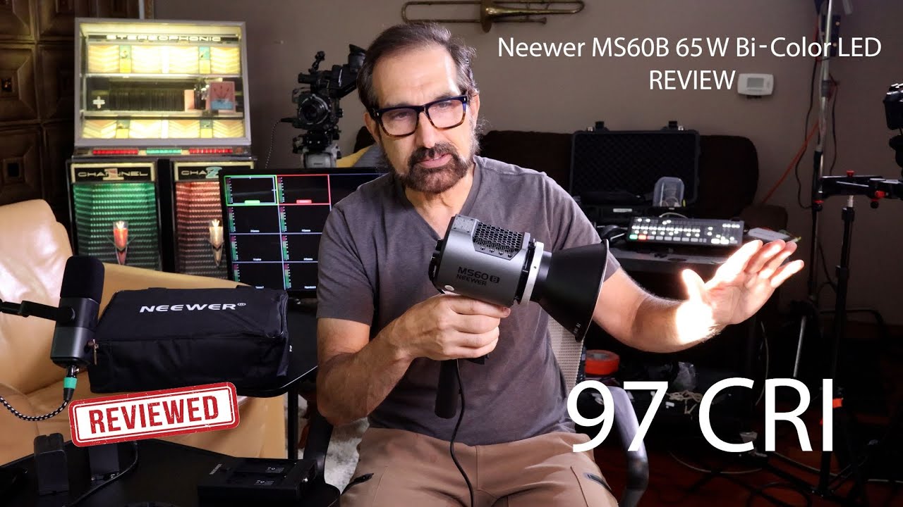 Full Review: Neewer MS60B Bi‑Color Spotlight – Bright, Portable & Smart