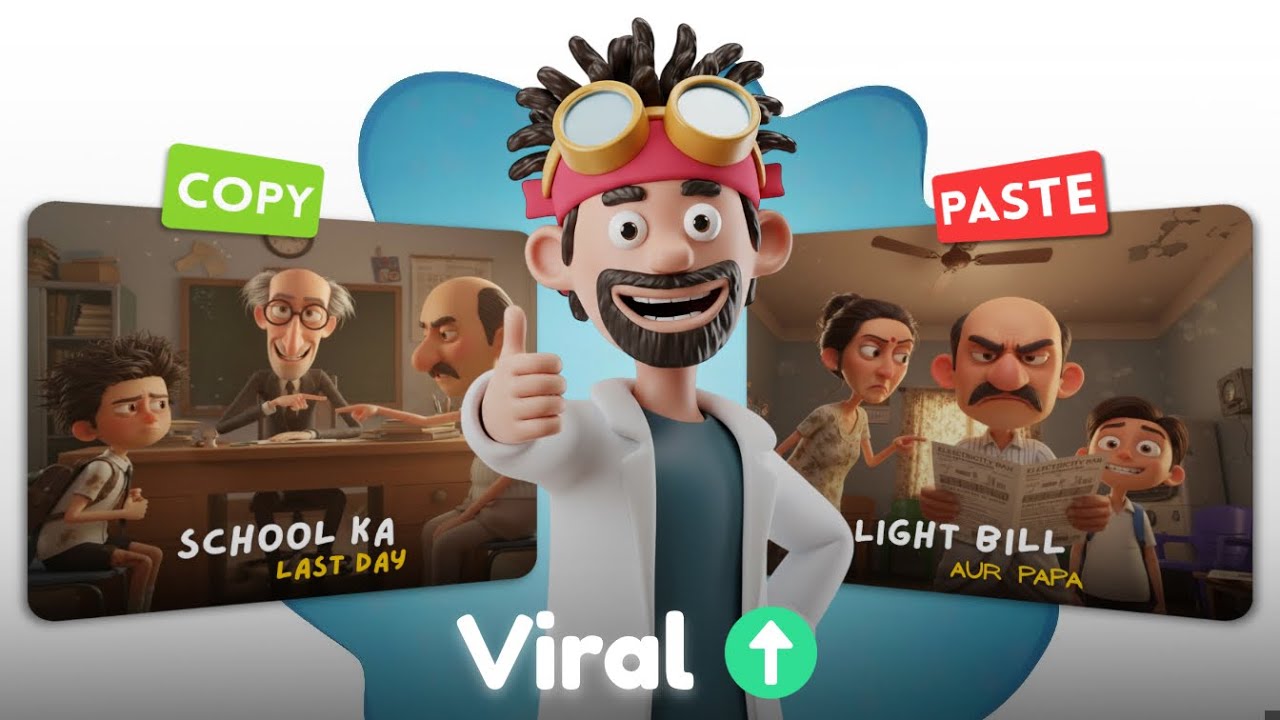 How I Created a Desi Comedy Channel with AI (Full Course)