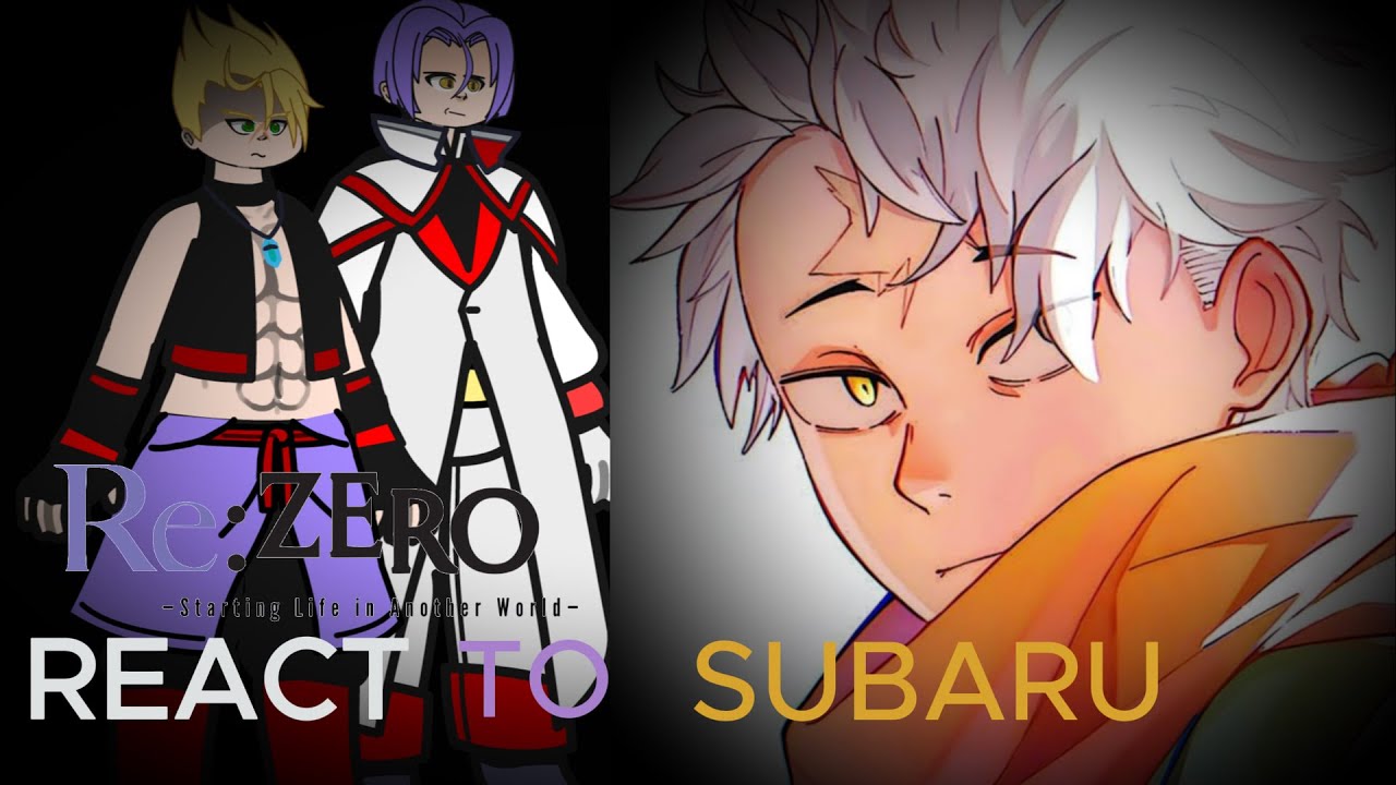 RE:ZERO REACT TO SUBARU PART 4/RE ZERO REAGINDO AO SUBARU PART 4