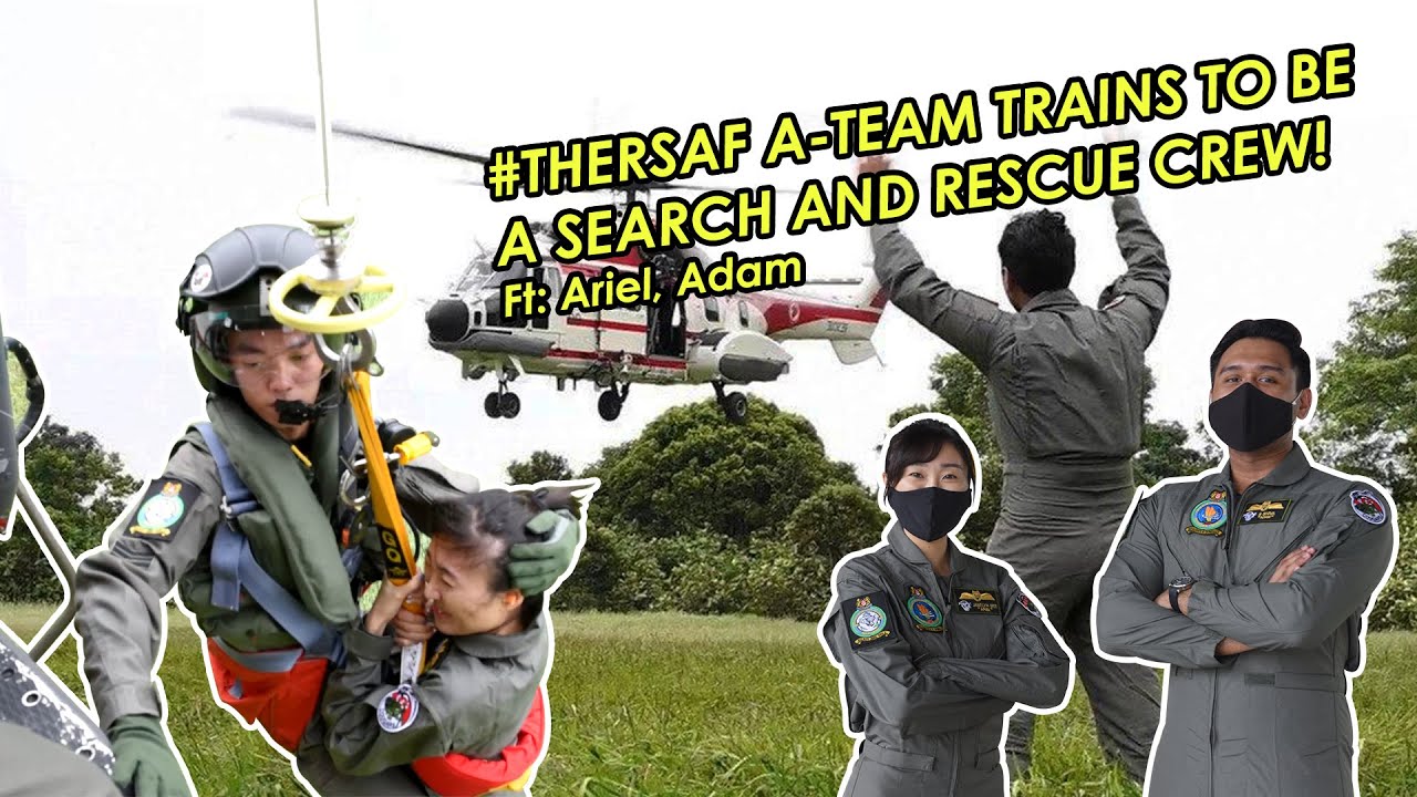 #ATeamRSAF Ariel and Adam As Search and Rescue Crew! (Ep 12)