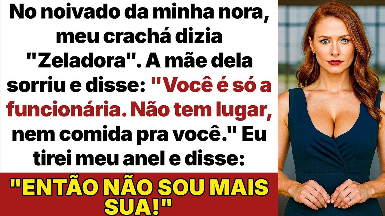 Na festa de noivado luxuosa da minha cunhada, me chamaram de empregada, mas saí mais forte!