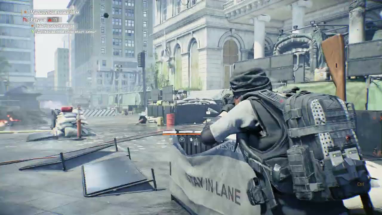 DIVISION 2 В РЕЖИМЕ РЕАЛИЗМ! 🔫 Чистый геймплей и захват КПП