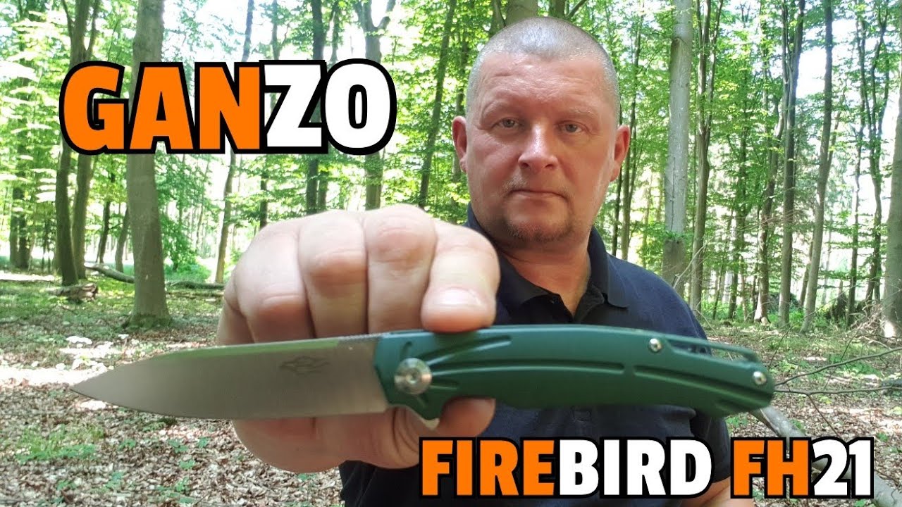 ✔ GANZO Firebird FH21 ☆ Knife Review ☆ German ☆ Rating: 8/10