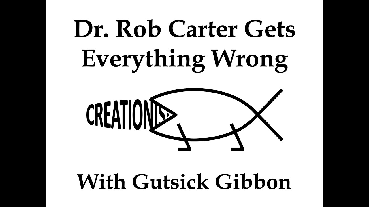 Dr. Rob Carter Gets Everything Wrong (with Gutsick Gibbon and Dapper Dinosaur)