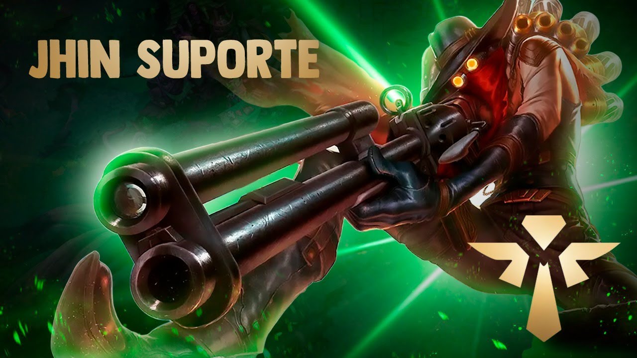 FIZ JHIN SUP E AMASSAMOS! - Partida dos MONO CHAMPIONS! - League of Legends
