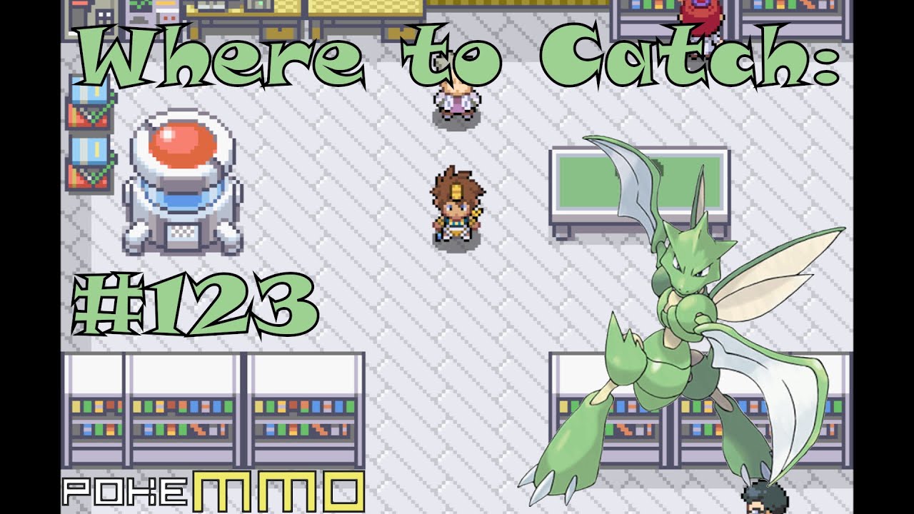 [PokeMMO]Where to Catch Scyther #123
