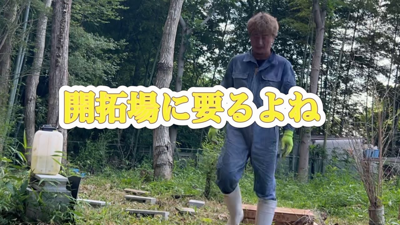 開拓始めました