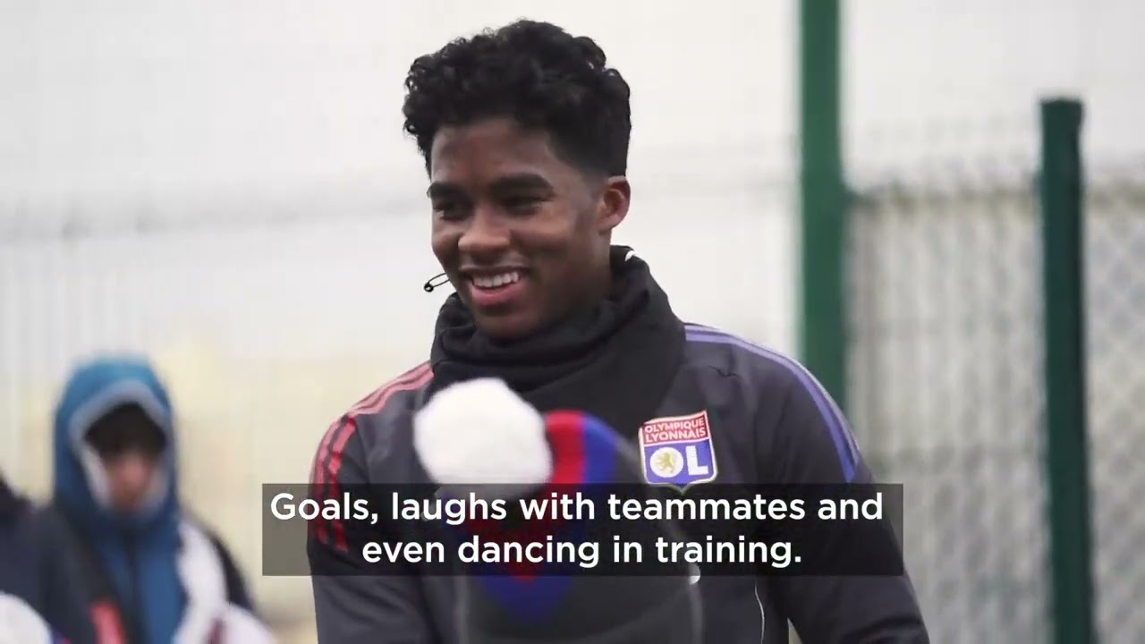 Endrick has rediscovered his smile and his love for football at Olympique Lyon