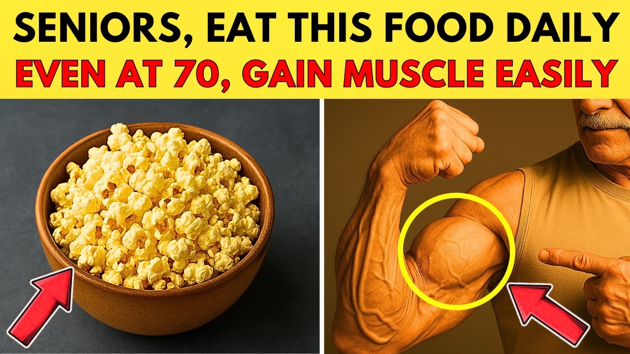 Seniors, GAIN MUSCLE Without Exercise Using This Simple Ingredient! | Senior Health Tips