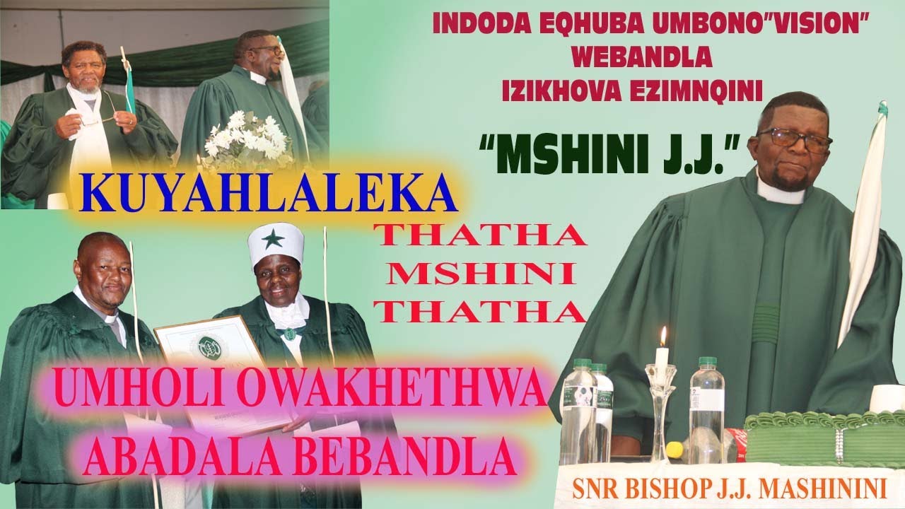 KUYAHLALEKA || IZIKHOVA EZIMNQINI || SNR BISHOP J.J. MASHININI