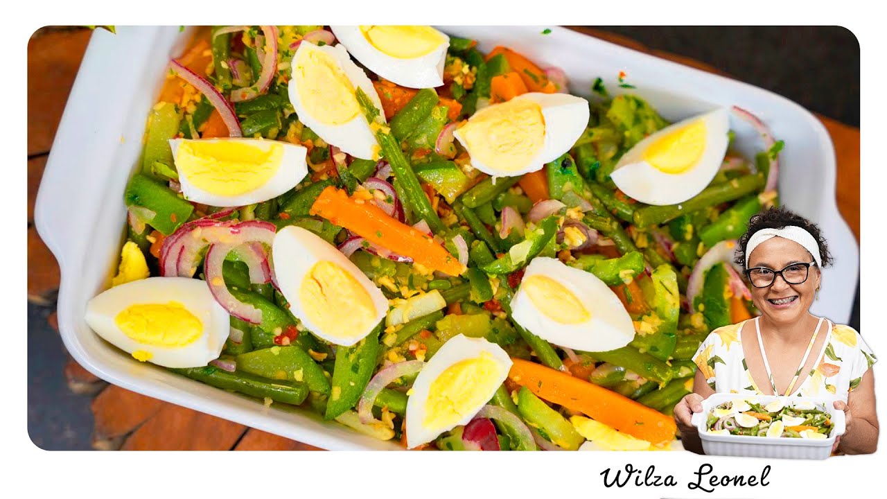 SALADA DE LEGUMES COZIDOS EM 1 MINUTO: LEVE, COLORIDA E SUPER PRÁTICA! - Wilza Leonel