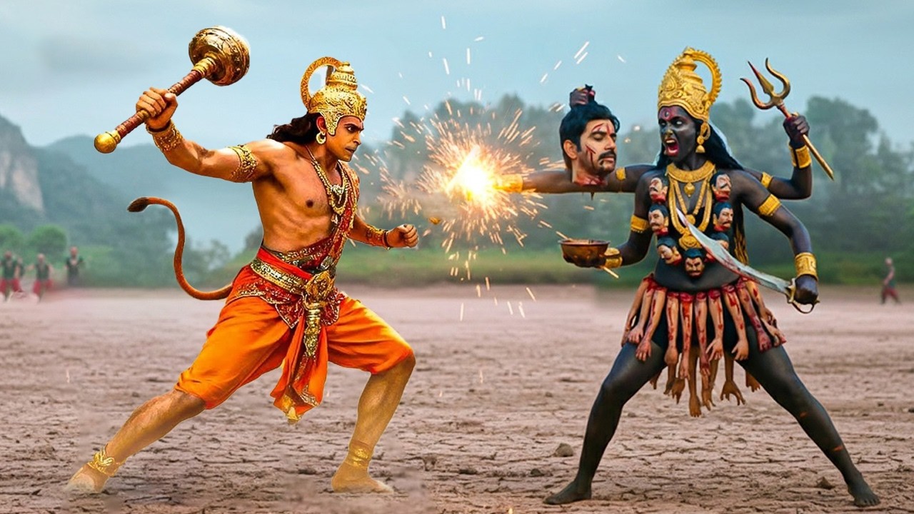 आखिर क्यों हुआ हनुमान और माँ काली के मध्य युद्ध ? | संकट मोचन महाबली हनुमान | #hanuman