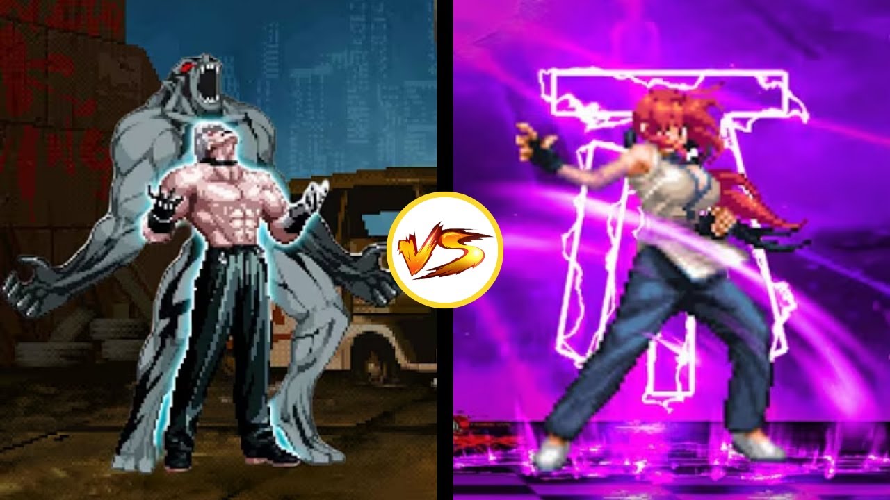 [KOF MUGEN] Atlas Rugal vs Kaoru Fight