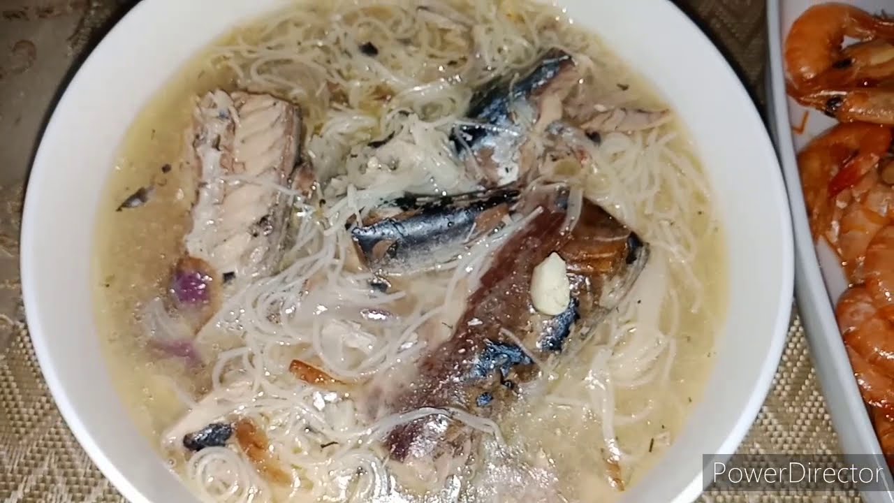 MACKEREL with MISUA [ how to ]