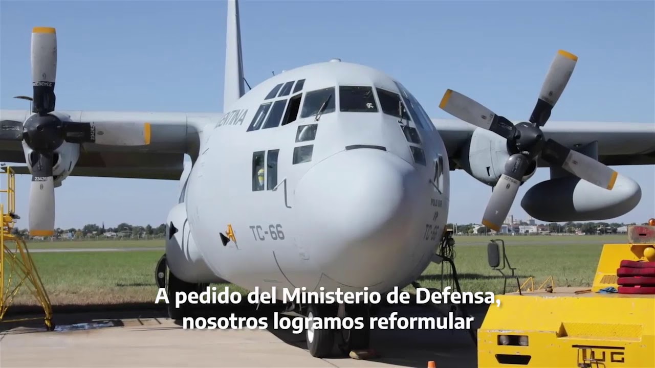 Institucional FAdeA entrega Hércules TC-66