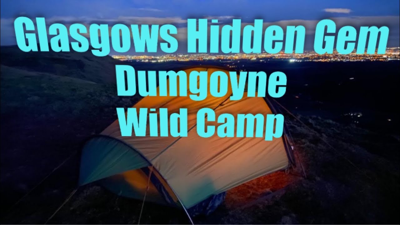 Hike and Summit Wild Camp on Dumgoyne Near Glasgow
