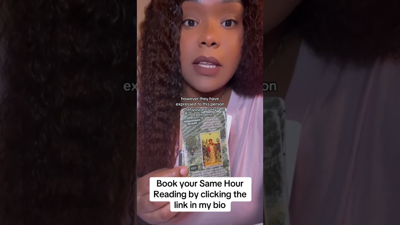 They get psychic readings on you. #tarotreading #lovereading