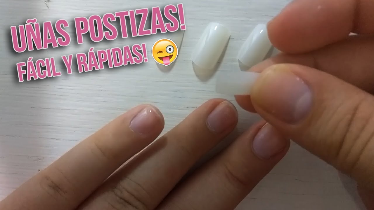 &iquest;Como Poner U&ntilde;as Postizas? Trucos F&aacute;ciles!