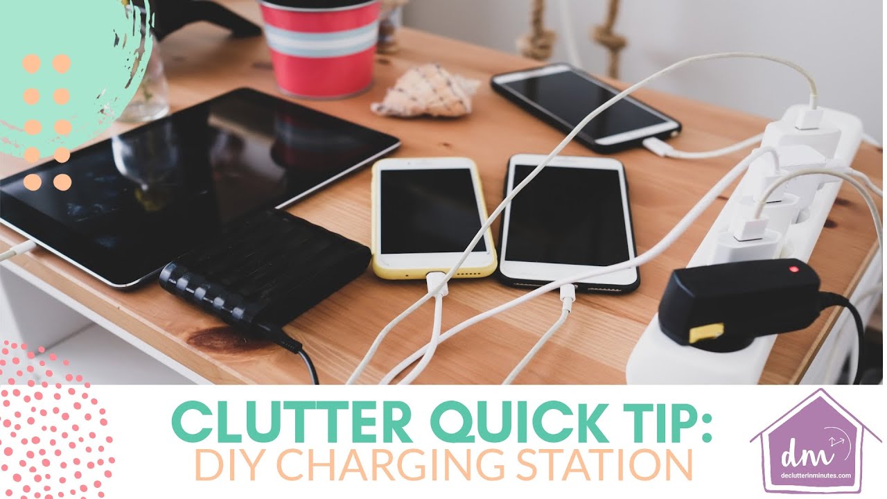 DIY Phone Charging Station