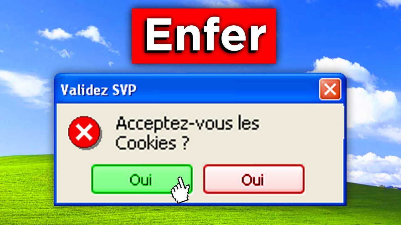 Un jeu où tu dois absolument refuser les Cookies (c'est impossible)