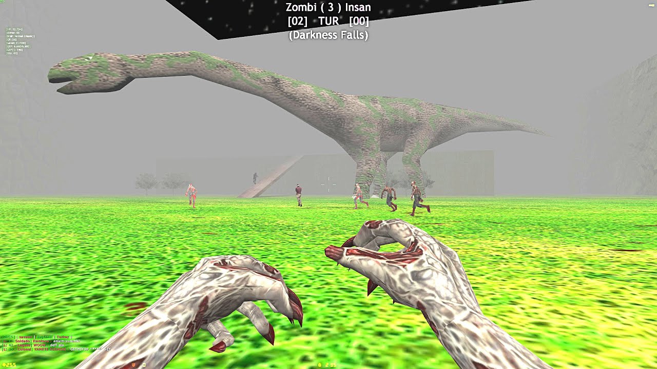 Counter-Strike: Zombie Escape Mod - ze_Coffeelobby_Jurassicworld_v1 on Dark Professional