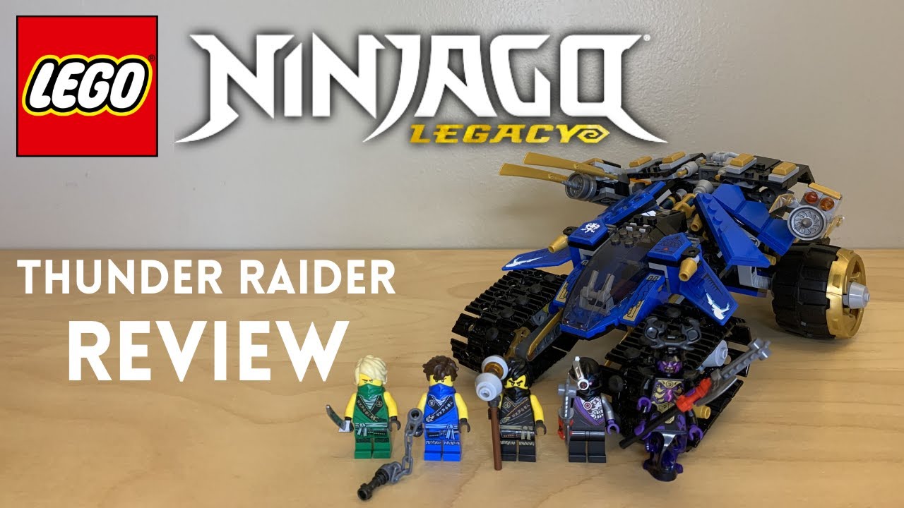 LEGO Ninjago Legacy 71699 Thunder Raider Review!