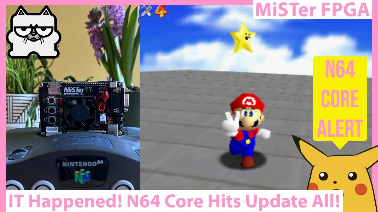 MiSTer FPGA N64 Core Hits Update All! The Day Is Here! Have Fun With This N64 FPGA Core Setup Guide!
