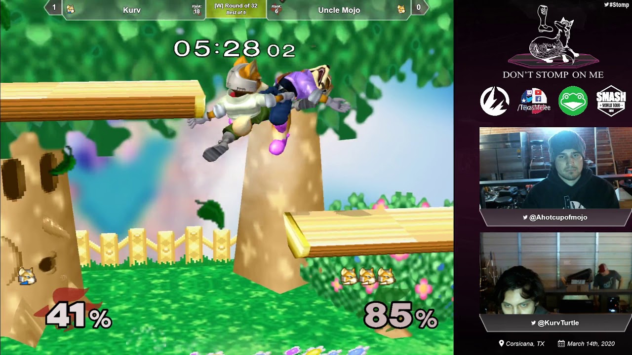 DSOM Winner's Ro32: Uncle Mojo (Fox) vs Kürv (Fox)