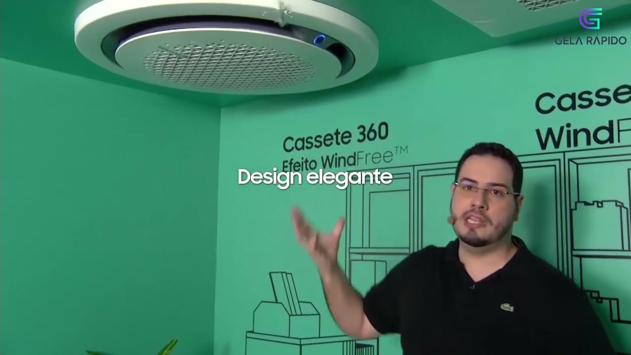NUNCA VI ISSO!! AGORA TEM AR CONDICIONADO SEM VENTO - CASSETE 360 SAMSUNG VRF - RIBEIRÃO PRETO - SP