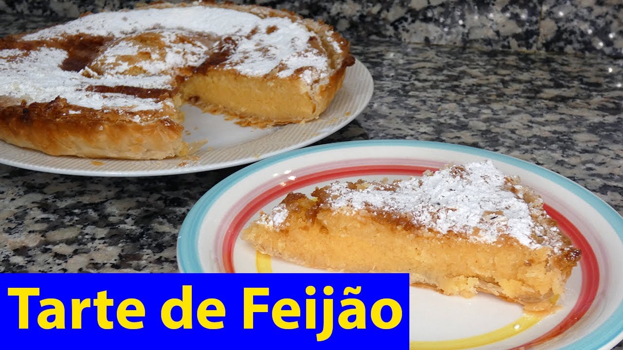 Como Faço Tarte de Feijão