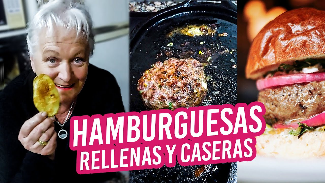 🍔 Hamburguesas rellenas! Todos los secretos. 💥