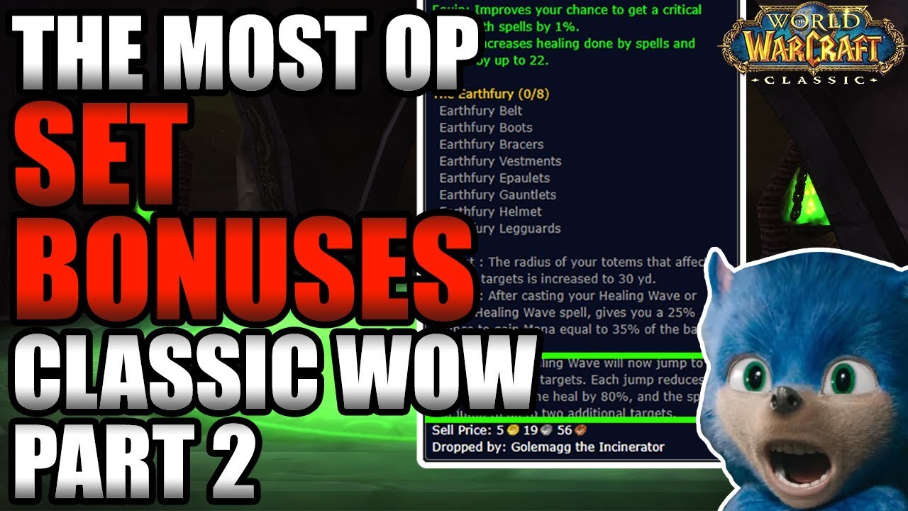 The Most OP Set Bonuses in Classic WoW! [PART 2]