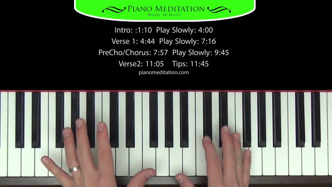 Unending Love - How to Play on Piano | D
