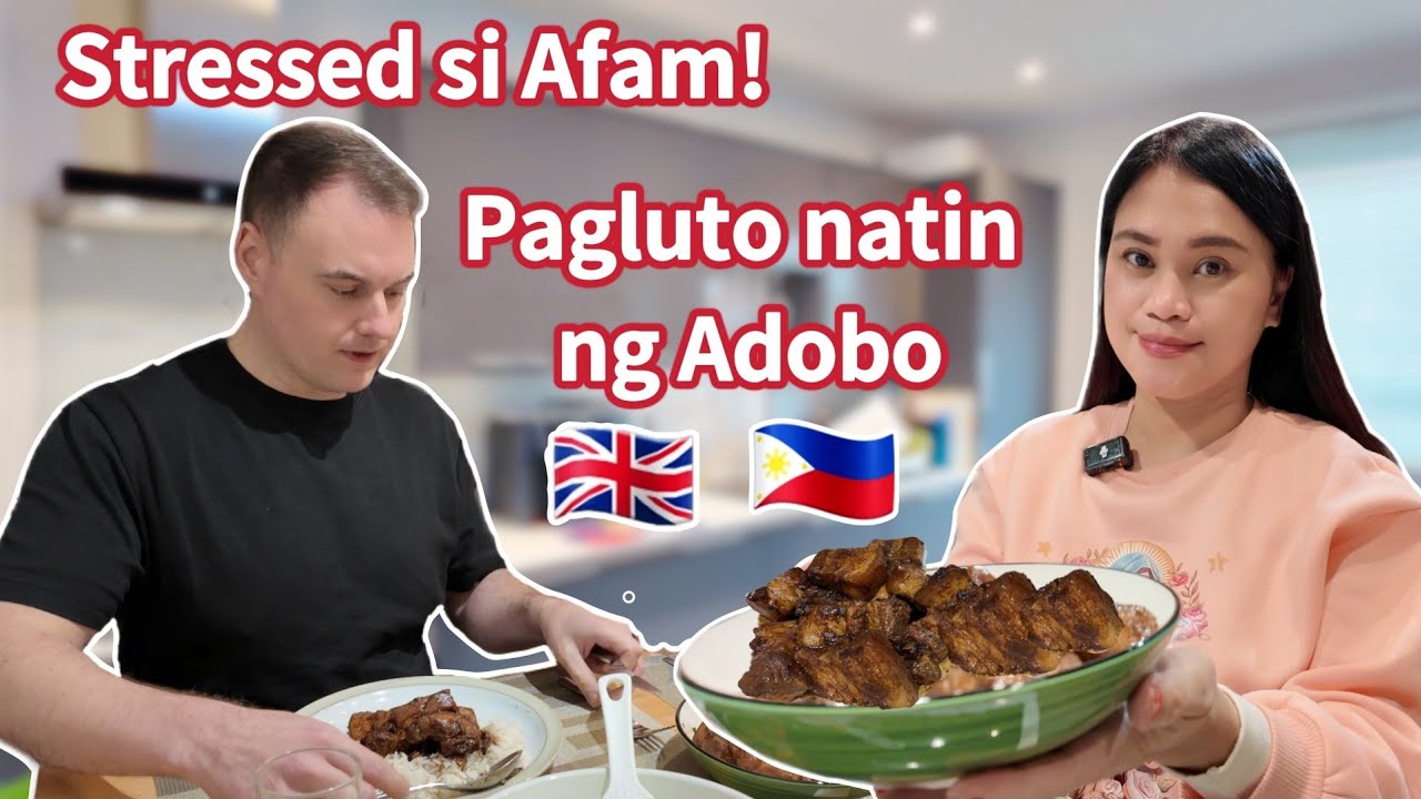 Chicken and Pork Adobo for my British Husband | Filipino Food | Filipina British Life in UK #adobo