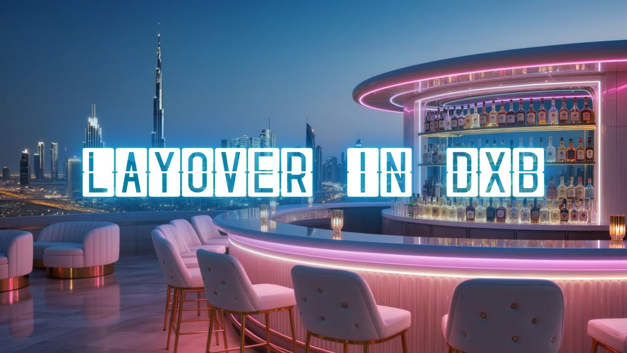 LAYOVER IN DXB ✈️ | Elegant Deep House for Night Flights & Focus