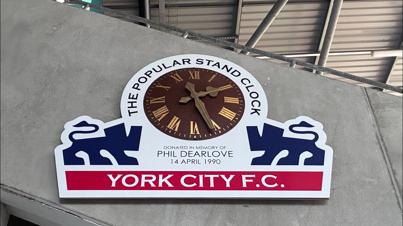 Another ground ticked off. York City’s Ground with Leeds Utd u21 v Arsenal u21 