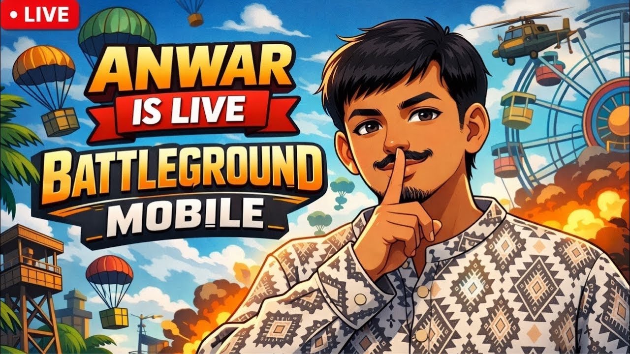 BGMI LIVE STREAM 🔴 | Conqueror Rank Push | Pro Gameplay | Anwar Is Live #pubgmobile #bgmiindia #bgmi