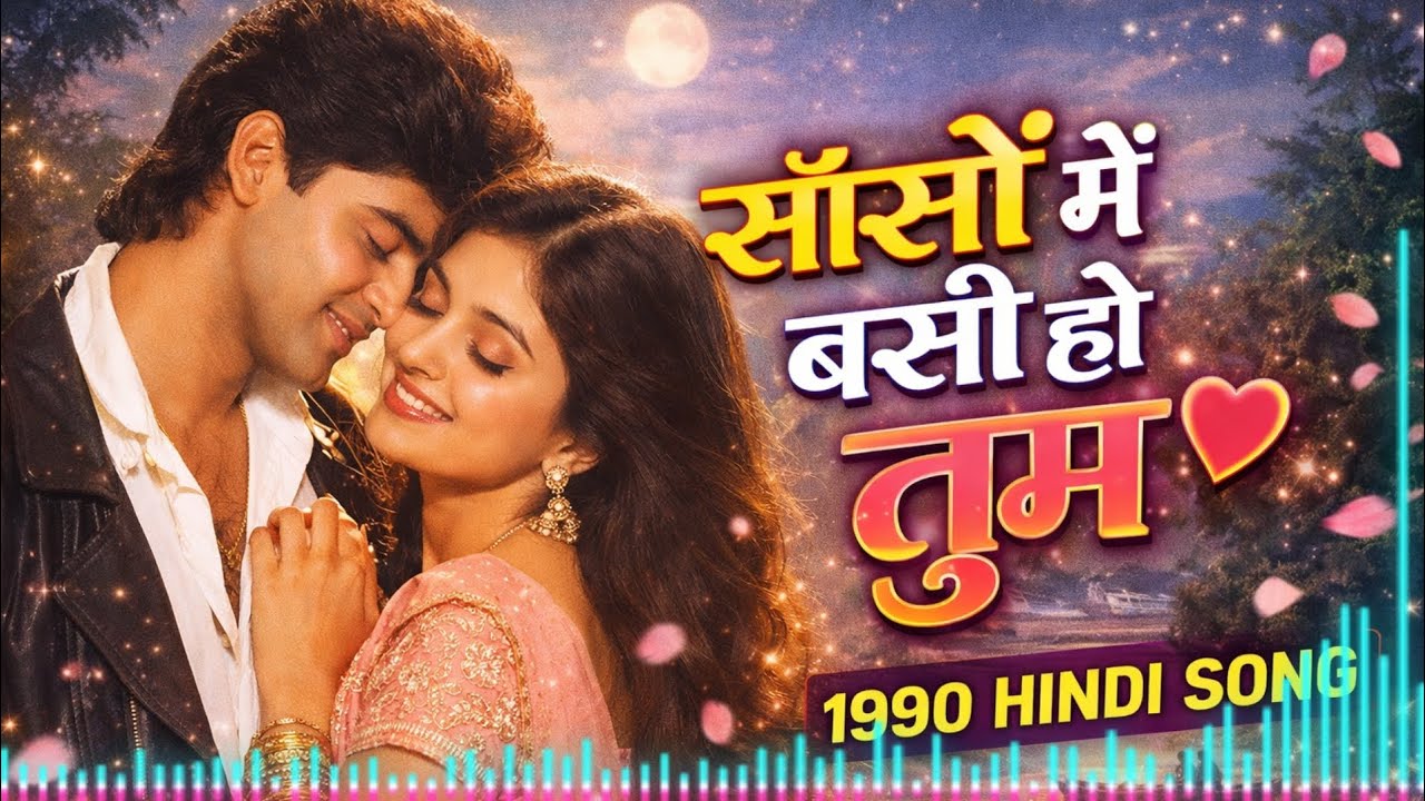 साँसों में बसी हो तुम | 90s Romantic Hindi Song | Evergreen Love Melody 💕✨