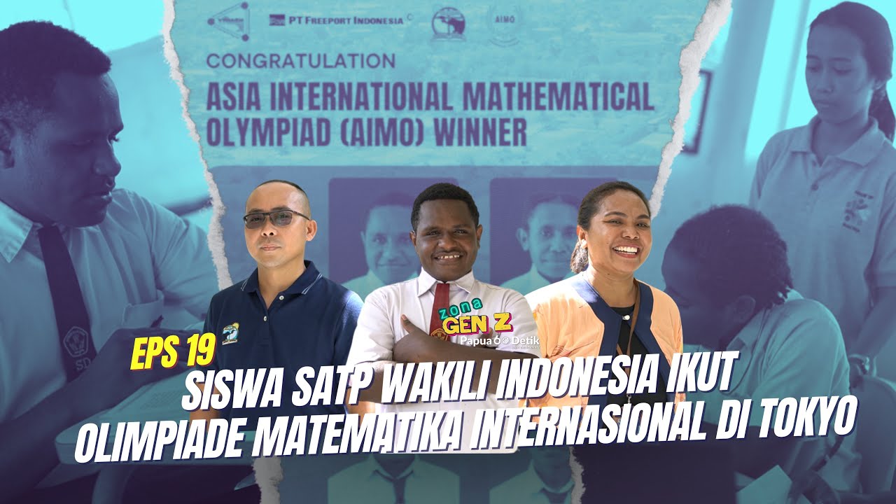 Mimika Bangga! Siswa SATP Wakili Indonesia di Olimpiade Matematika Internasional Tokyo