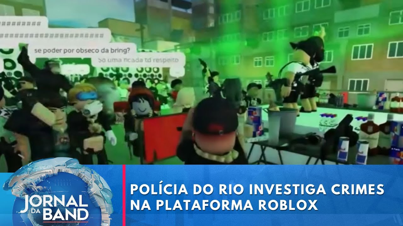 Pol&iacute;cia do Rio investiga crimes no Roblox | Jornal da Band