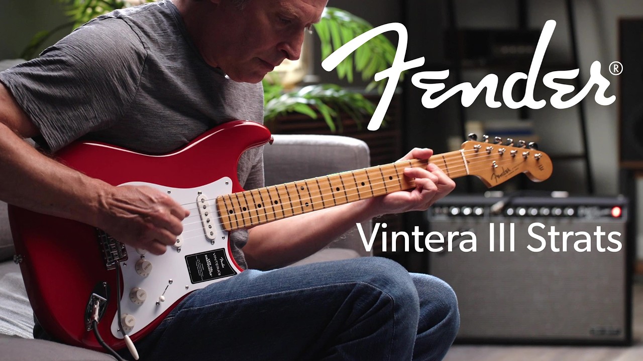 Fender Vintera III Stratocastery z końca lat 50. i początku lat 60. | Crutchfield