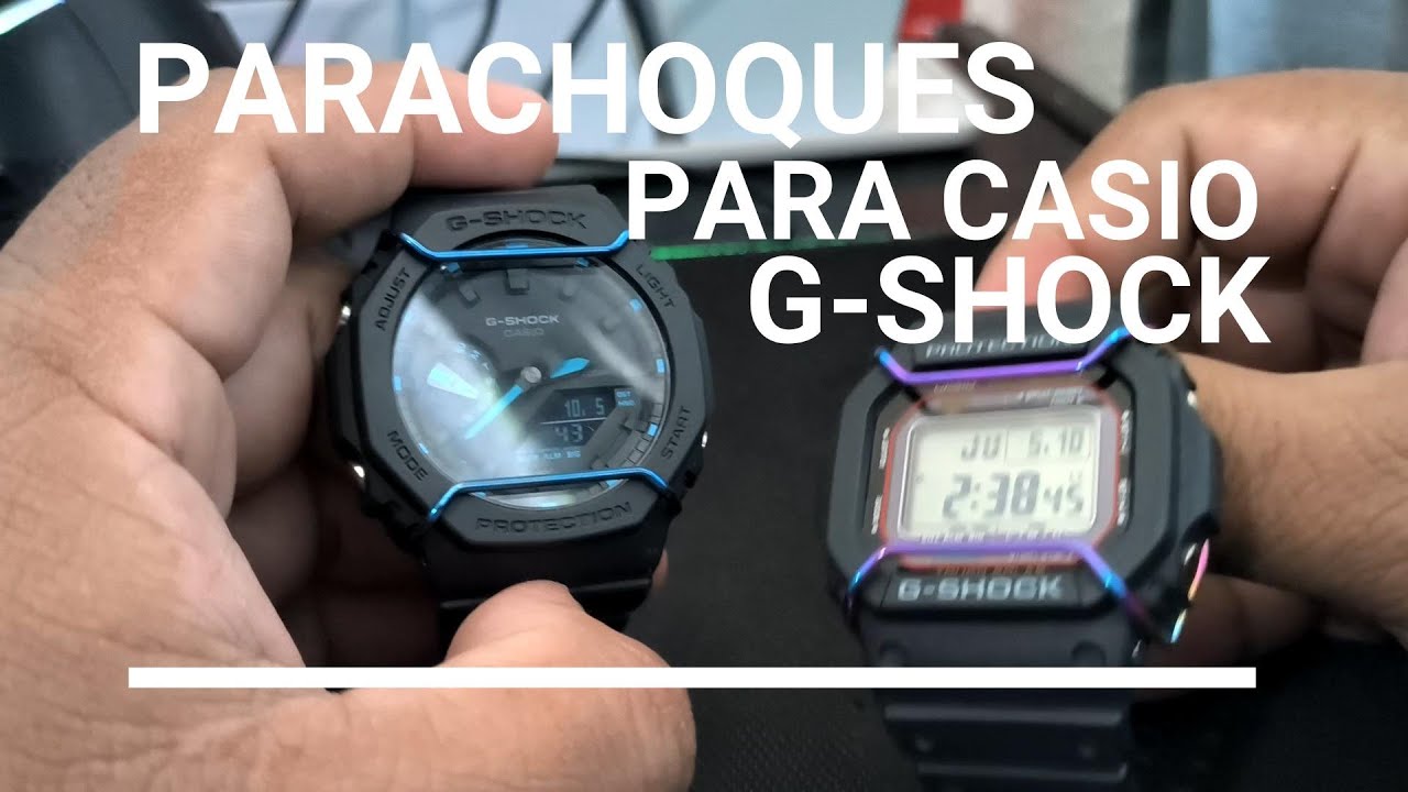 Protege tu Casio G-Shock con un parachoques o bull bars