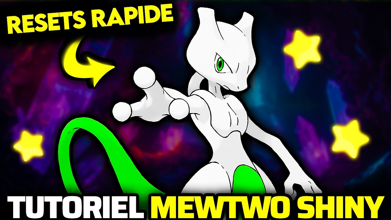 ✨ TUTORIEL MEWTWO SHINY FACILEMENT SUR POKÉMON VERT FEUILLE ET ROUGE FEU !! ✨
