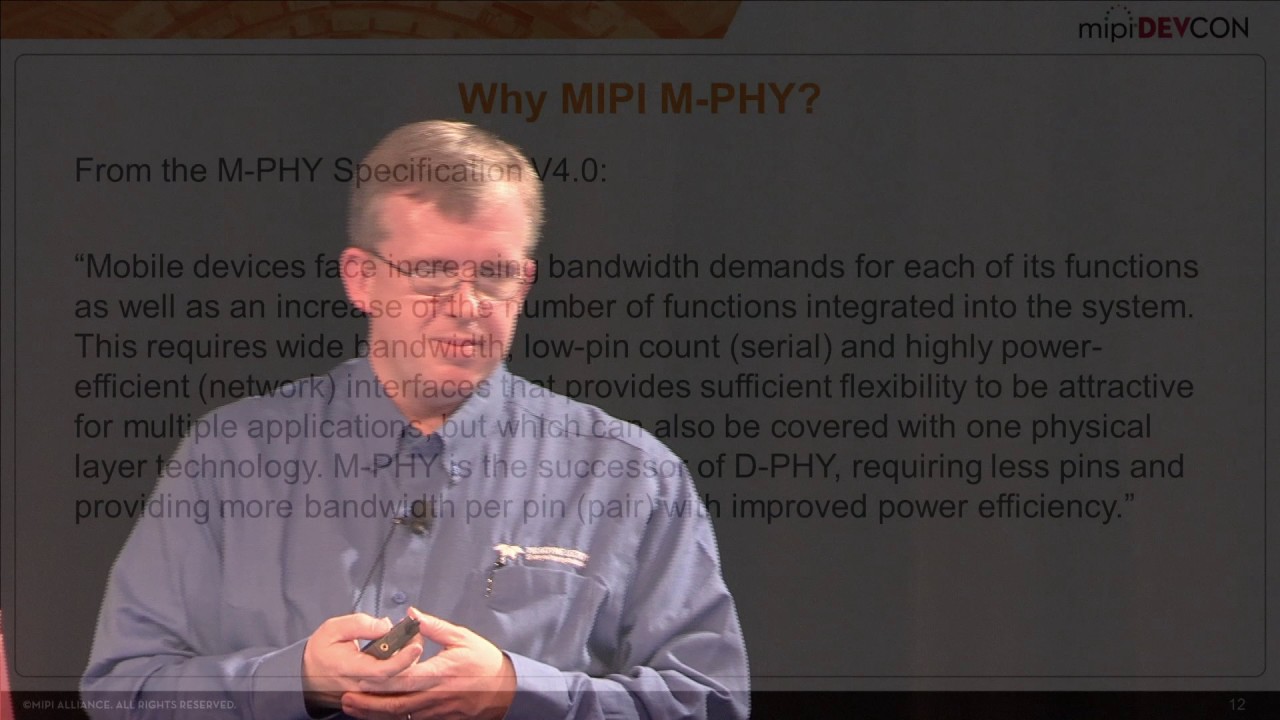 MIPI DevCon 2016 - Troubleshooting MIPI M-PHY® Link and Protocol Issues