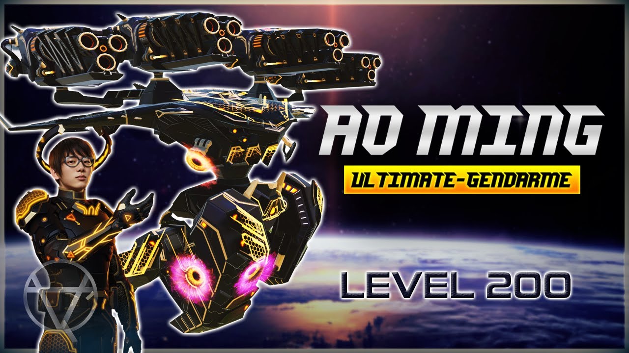 [WR] 🔥 ULT Gendarme AO MING w/ Liu Zhetai Pilot – Titan Gameplay | War Robots