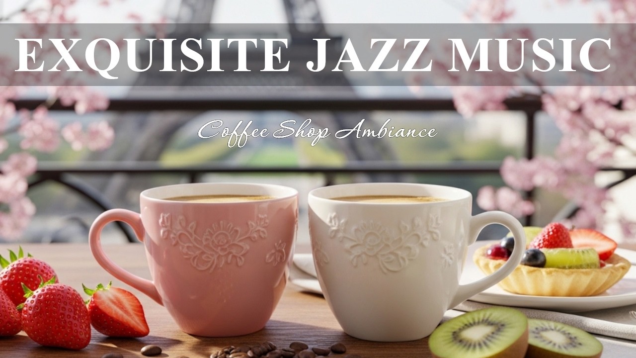 Exquisite Jazz Music ☕Morning Bossa Nova instrumental for Holiday, Great Moods & Relaxing